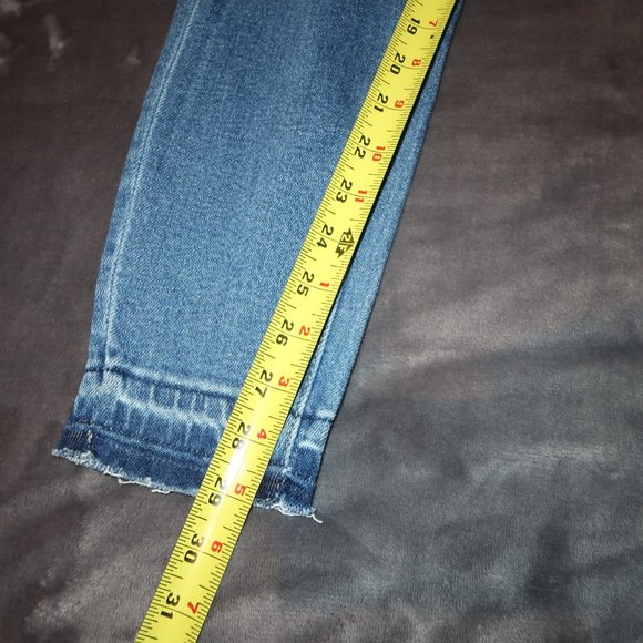 KANCAN Maternity size 11/29 Skinny Ankle Jeans Distressed NWT - Picture 9 of 9